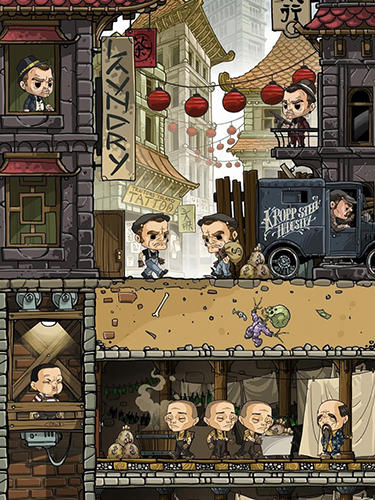 Gameplay of the Idle mafia boss for Android phone or tablet.