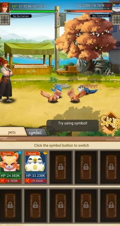 Gameplay of the Idle Ninja - Summon Eudemons for Android phone or tablet.
