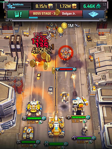 Gameplay of the Idle war: Heroes for Android phone or tablet.