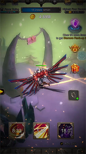 Gameplay of the I'm the one: The last knight for Android phone or tablet.