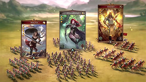 Gameplay of the Immortal conquest for Android phone or tablet.