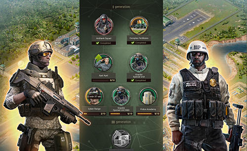 Gameplay of the Imperial: War of tomorrow for Android phone or tablet.
