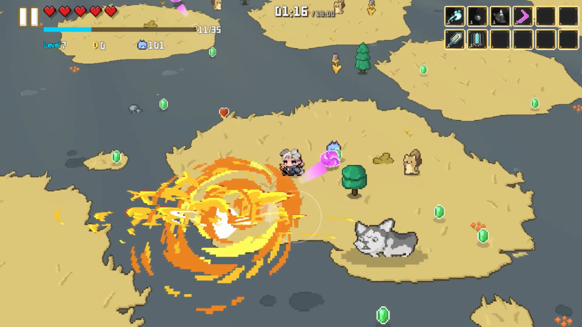 Gameplay of the Incoming Monsters for Android phone or tablet.