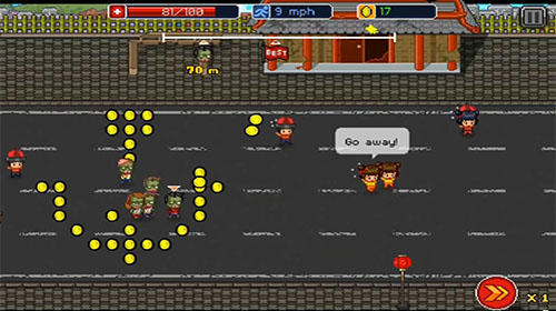 Gameplay of the Infectonator: Hot chase for Android phone or tablet.