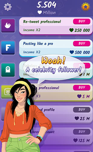 Gameplay of the Influencer for Android phone or tablet.