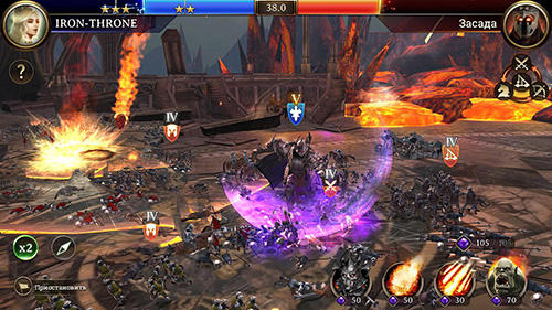 Gameplay of the Iron throne for Android phone or tablet.