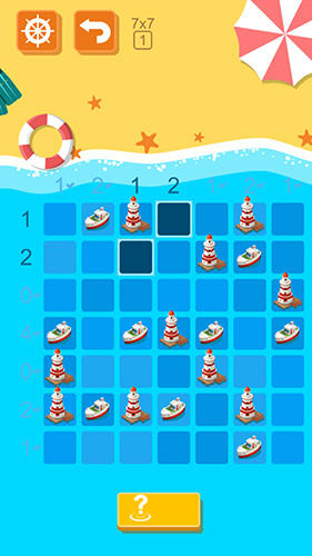 Gameplay of the Island puzzle game for Android phone or tablet.