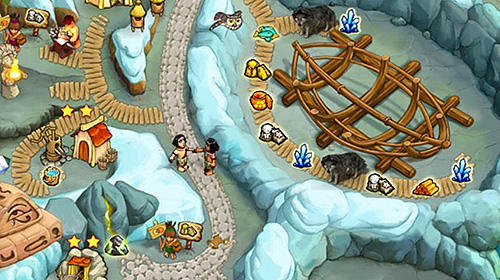 Gameplay of the Island tribe 4 for Android phone or tablet.