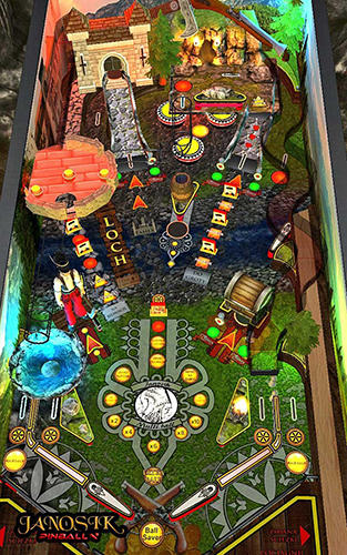 Gameplay of the Janosik pinball for Android phone or tablet.