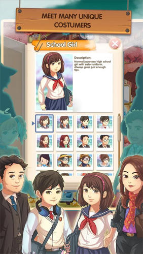 Gameplay of the Japan food chain for Android phone or tablet.