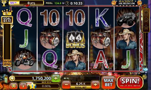 Full version of Android apk app Jason Aldean: Slot machines for tablet and phone.