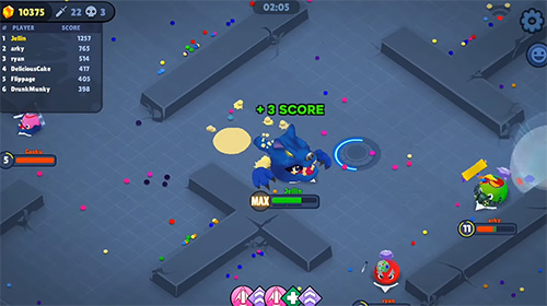Gameplay of the Jellynauts for Android phone or tablet.