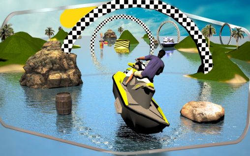 Full version of Android apk app Jet ski driving simulator 3D for tablet and phone.