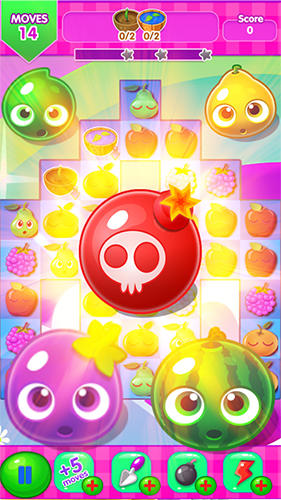 Full version of Android apk app Jewel fruit mania for tablet and phone.