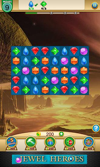 Full version of Android apk app Jewel heroes: Match diamonds for tablet and phone.