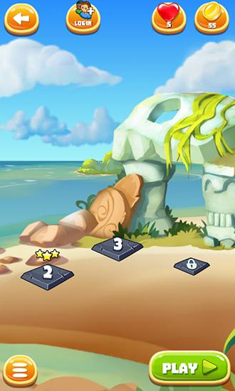 Full version of Android apk app Jewel pirate: Digger treasures for tablet and phone.