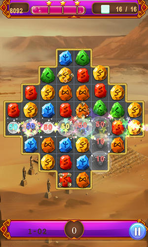 Full version of Android apk app Jewel trip Egypt curse for tablet and phone.