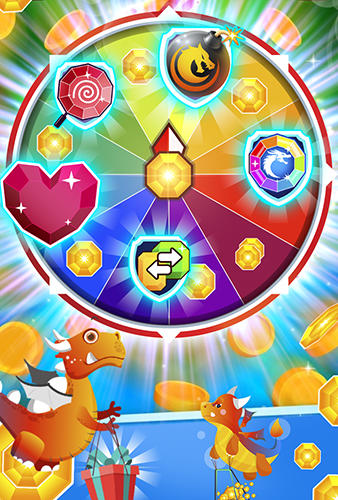 Gameplay of the Jewels legend: Island of puzzle. Jewels star gems match 3 for Android phone or tablet.