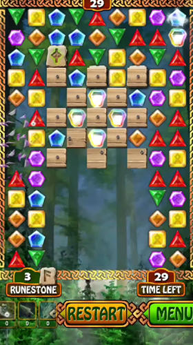 Gameplay of the Jewels: Viking runestones for Android phone or tablet.