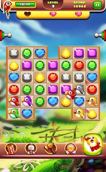 Full version of Android apk app Jewels rush: Match 3 for tablet and phone.