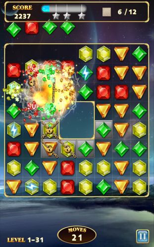 Full version of Android apk app Jewels star 3 for tablet and phone.