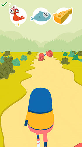 Gameplay of the Jinxed road for Android phone or tablet.