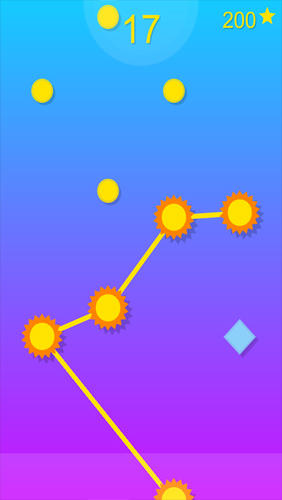 Gameplay of the Join the dots for Android phone or tablet.