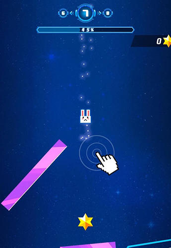 Gameplay of the Jump master for Android phone or tablet.