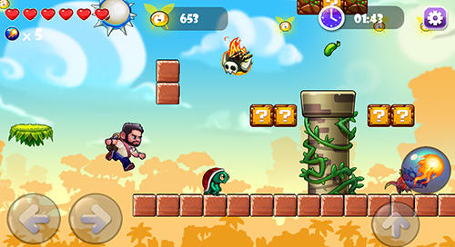 Full version of Android apk app Jumping boy world for tablet and phone.