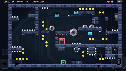 Gameplay of the Jumpy Jo for Android phone or tablet.