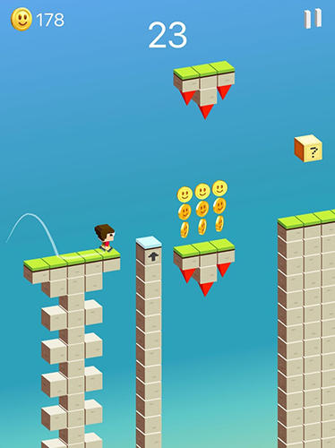 Gameplay of the Jumpy for Android phone or tablet.