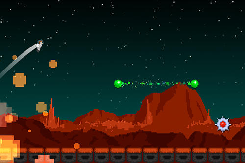 Gameplay of the Jupiter jump for Android phone or tablet.