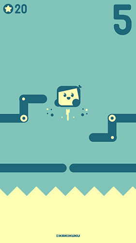 Gameplay of the Kakikuku. Jump: Take me higher! for Android phone or tablet.