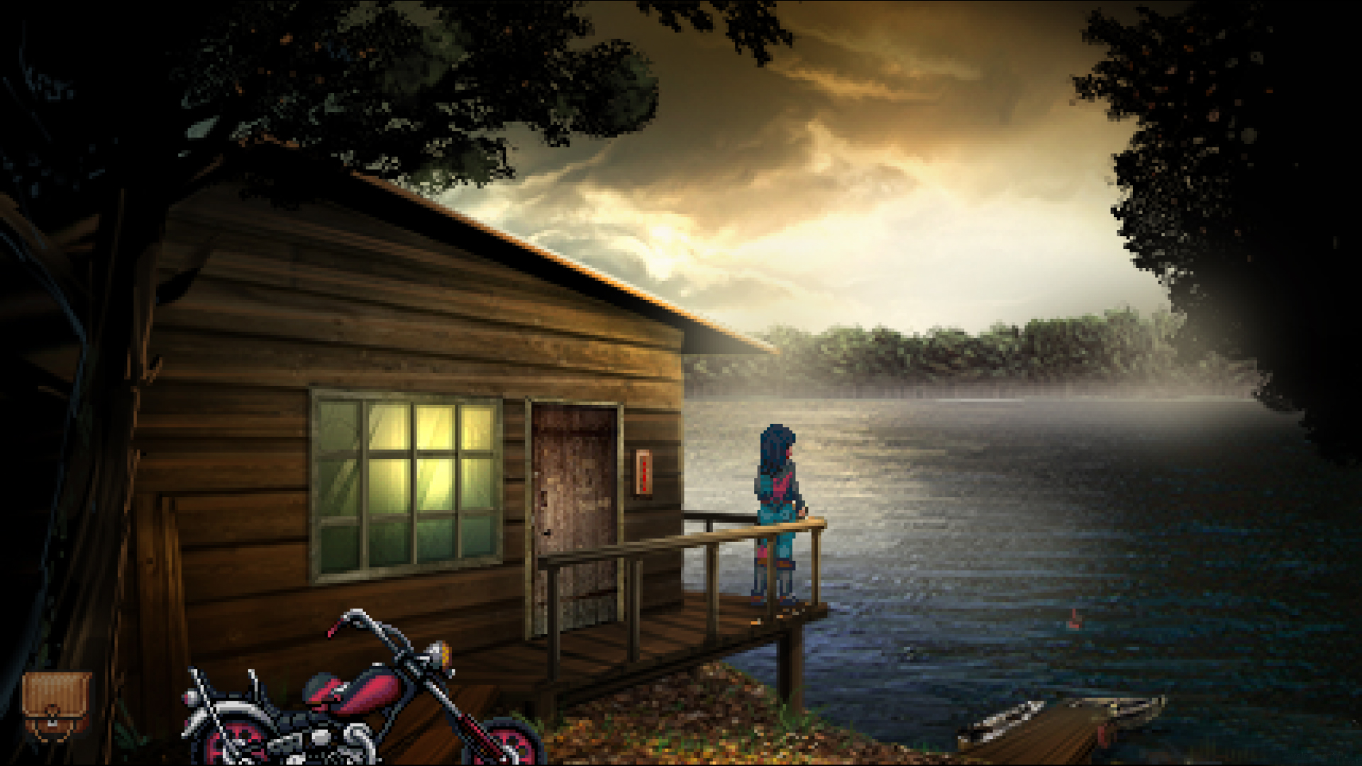 Gameplay of the Kathy Rain: Director's Cut for Android phone or tablet.
