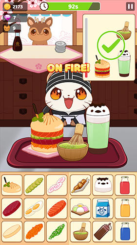Gameplay of the Kawaii kitchen for Android phone or tablet.