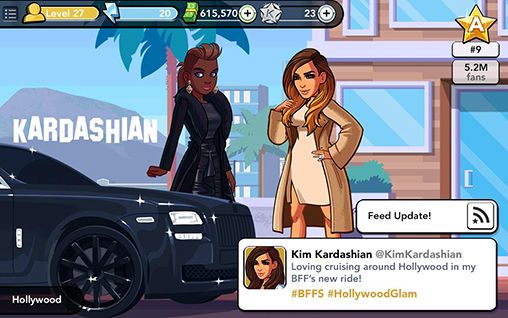Full version of Android apk app Kim Kardashian: Hollywood for tablet and phone.