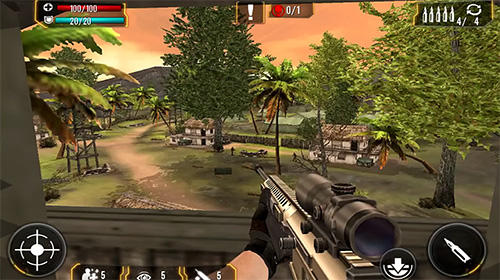 Gameplay of the King of shooter: Sniper shot killer for Android phone or tablet.