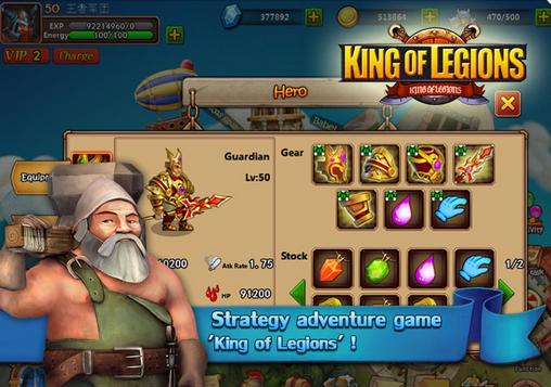 Full version of Android apk app King of legions for tablet and phone.