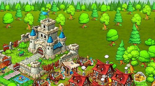 Gameplay of the Kingdoms and monsters for Android phone or tablet.