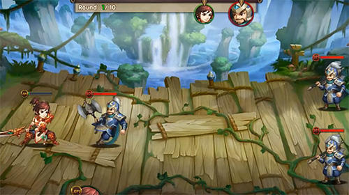 Gameplay of the Kingdoms of warlord for Android phone or tablet.