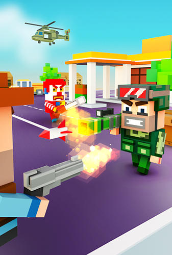 Gameplay of the Kings of guns for Android phone or tablet.