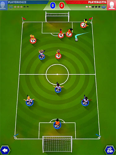 Gameplay of the Kings of soccer for Android phone or tablet.