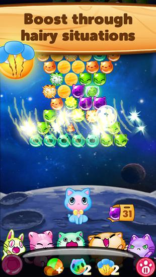 Full version of Android apk app Kitty pawp: Bubble shooter for tablet and phone.