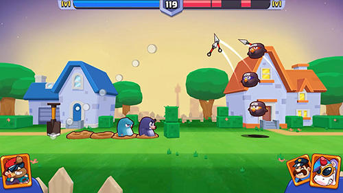 Gameplay of the Knife vs knife for Android phone or tablet.