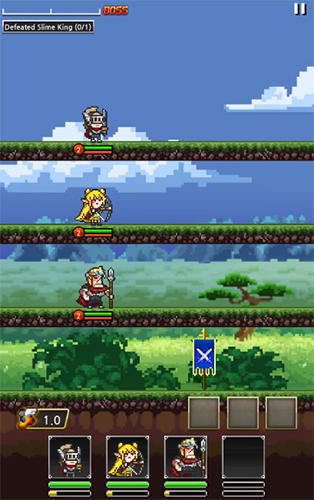 Gameplay of the Knight fever for Android phone or tablet.