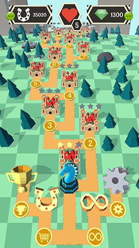 Gameplay of the Knight quest for Android phone or tablet.