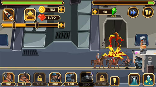 Gameplay of the Knights age: Heroes of wars. Age: Legacy of war for Android phone or tablet.