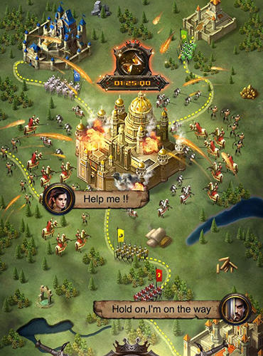 Gameplay of the Knights creed for Android phone or tablet.