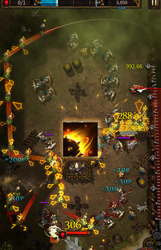 Gameplay of the Knights fall for Android phone or tablet.