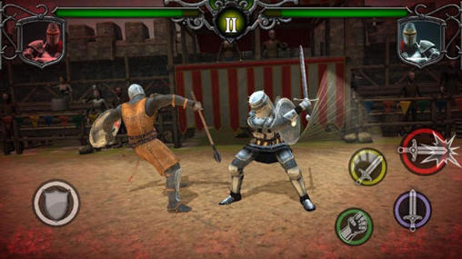 Full version of Android apk app Knights fight: Medieval arena for tablet and phone.